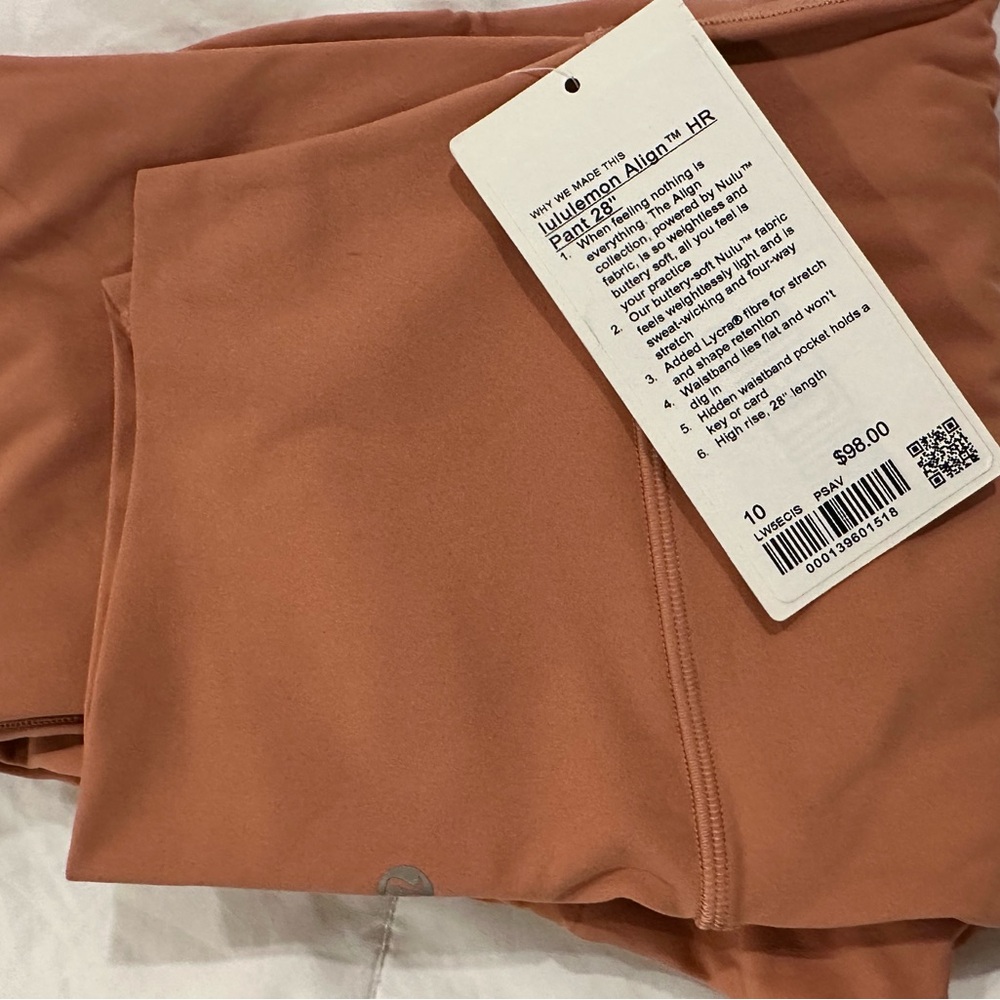 Lululemon Align HR Pants in Copper